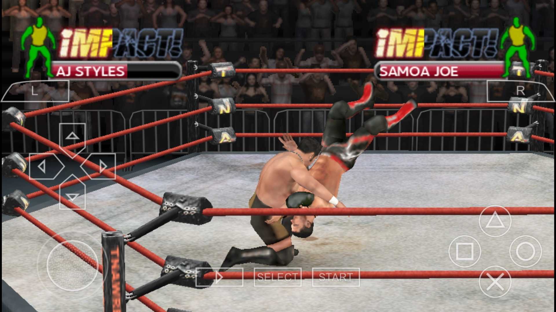 Download tna impact ppsspp highly compressed